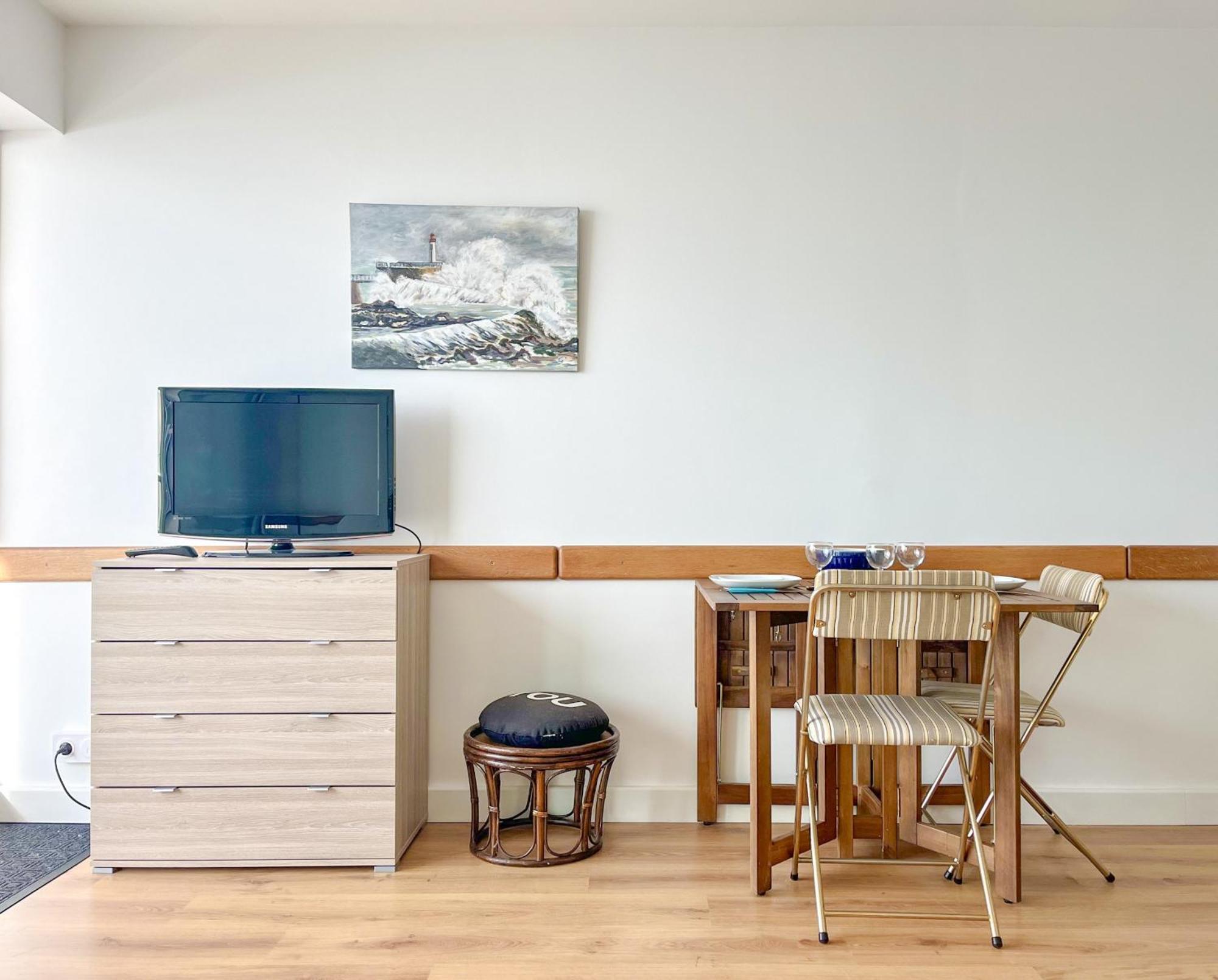 Joli Appartement Avec Vue Imprenable Sur La Baie Des Sables - 4 Pers Les Sables-dʼOlonne Exterior foto