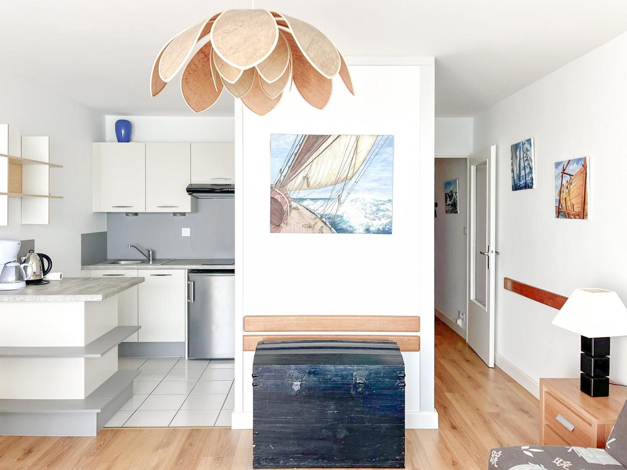 Joli Appartement Avec Vue Imprenable Sur La Baie Des Sables - 4 Pers Les Sables-dʼOlonne Exterior foto