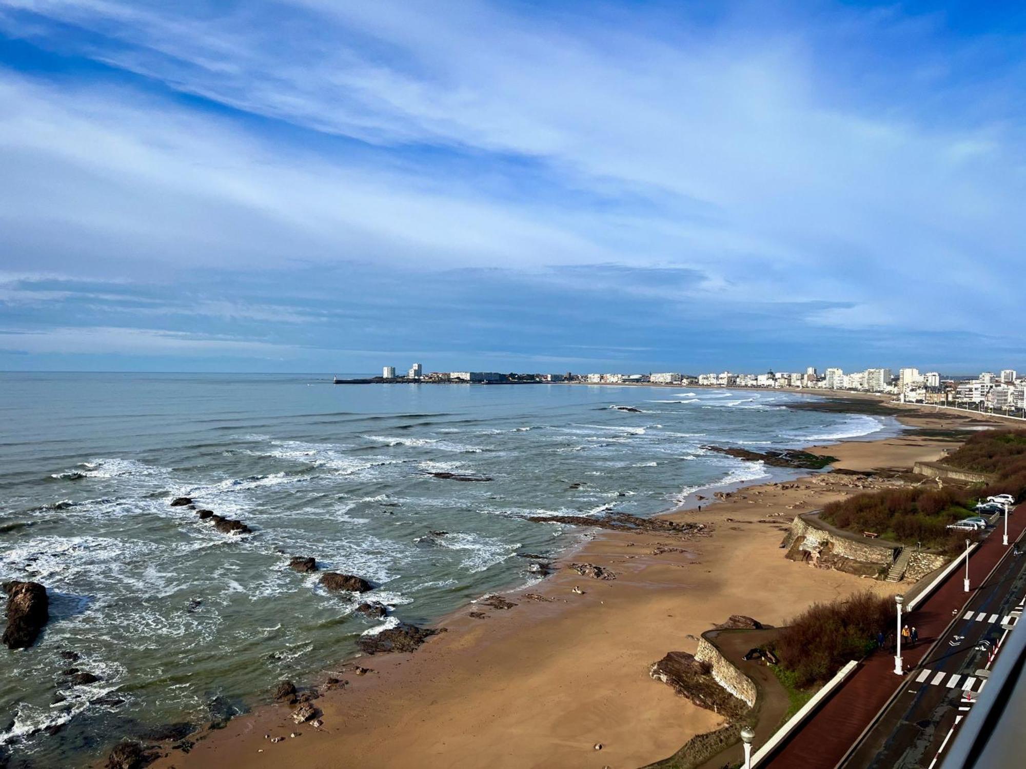 Joli Appartement Avec Vue Imprenable Sur La Baie Des Sables - 4 Pers Les Sables-dʼOlonne Exterior foto