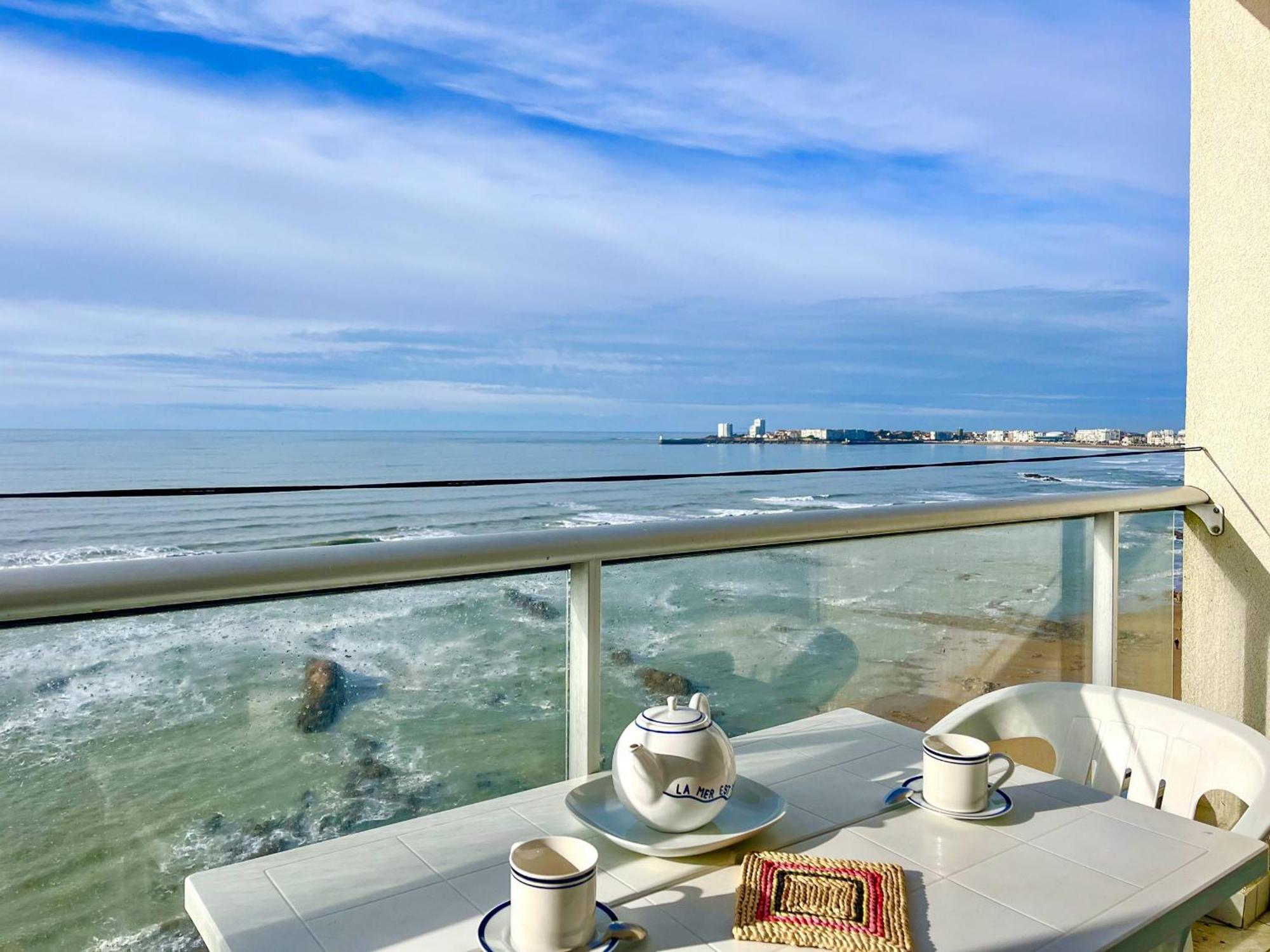 Joli Appartement Avec Vue Imprenable Sur La Baie Des Sables - 4 Pers Les Sables-dʼOlonne Exterior foto